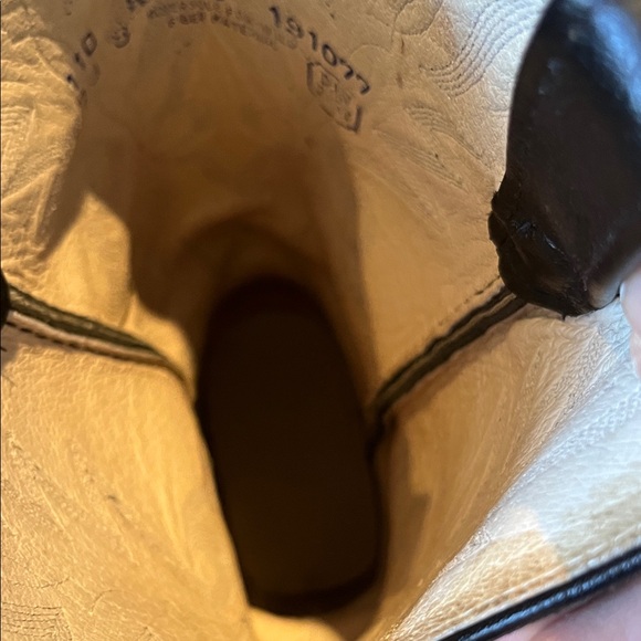 Dan Post Black Western Boots - Picture 8 of 10